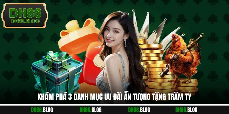 Khám phá 3 danh mục ưu đãi ấn tượng tặng trăm tỷ