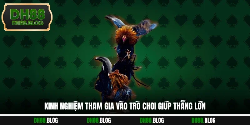 Kinh nghiệm tham gia vào trò chơi giúp thắng lớn